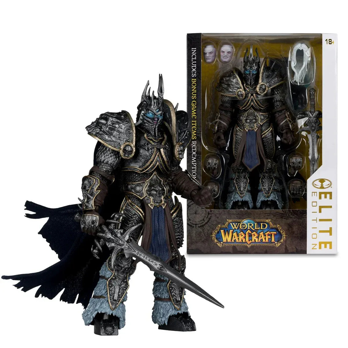 World of Warcraft McFarlane Elite Edition #9 The Lich King Deluxe Action Figure