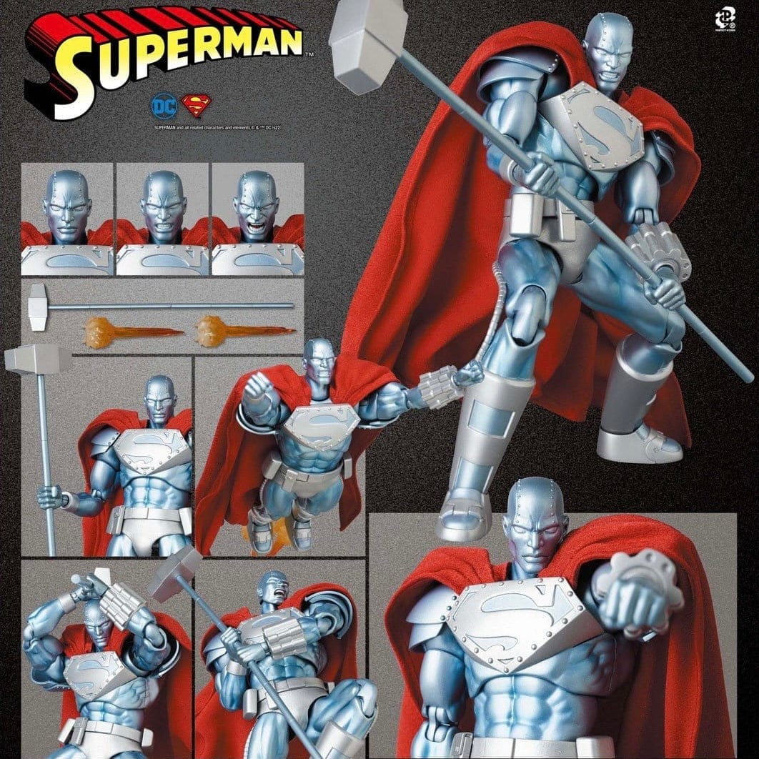 MAFEX No. 181 The Return of Superman Steel Action Figure