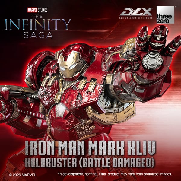 DLX Marvel Studios: The Infinity Saga Iron Man Mark 44 "Hulkbuster" (Battle Damaged) Action Figure