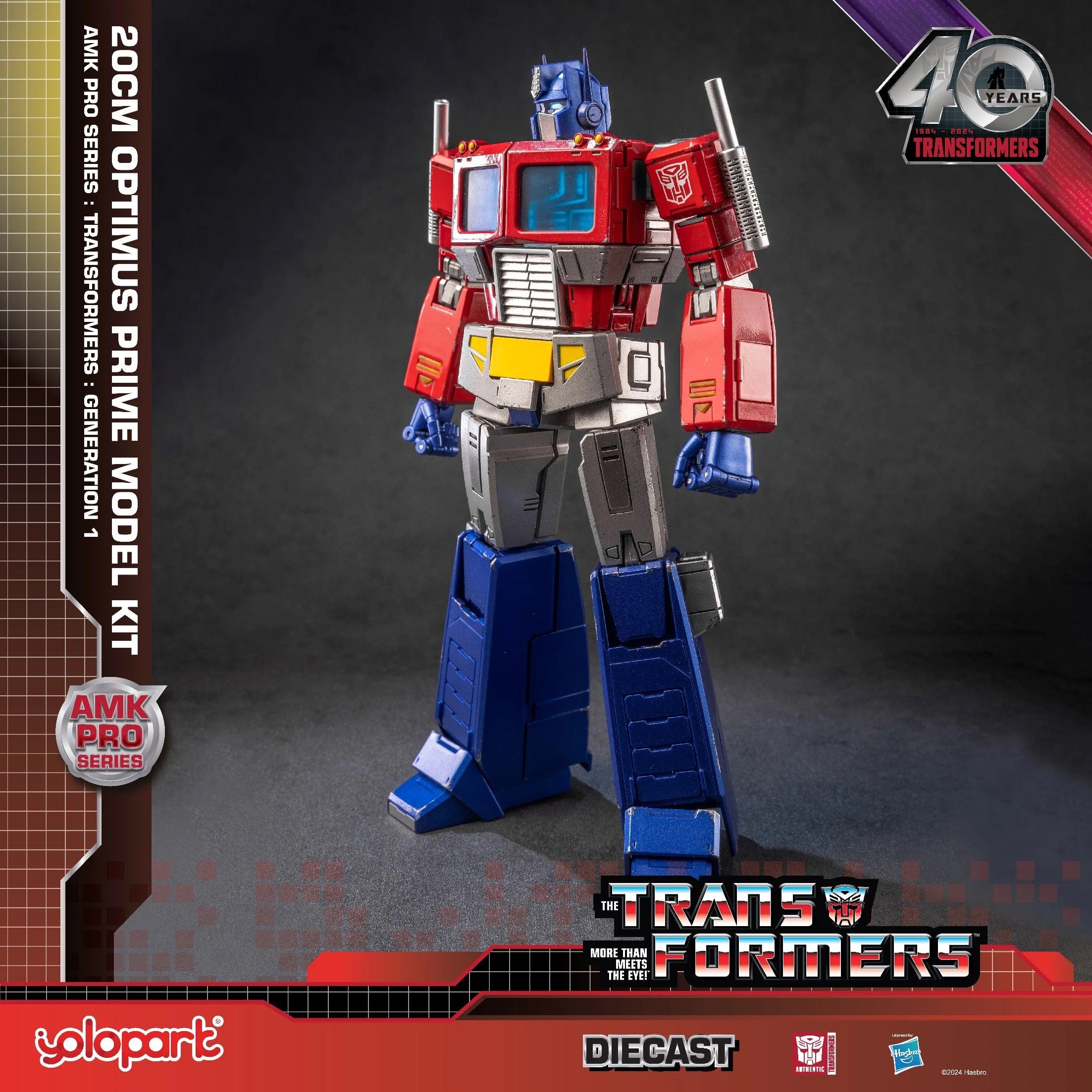 AMK PRO Series Transformers G1 Optimus Prime Model Kit