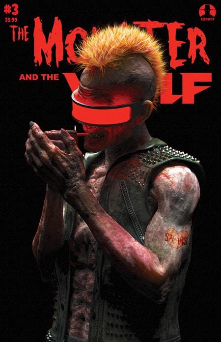 Mark Spears Monsters The Monster & The Wolf #3 Cover D Mark Spears Punk Variant