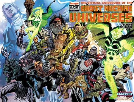 Ghost Machine The Official Guidebook #1 (Of 5) Cover B Bryan Hitch & Brad Anderson Wraparound Variant