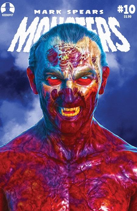 Mark Spears Monsters #10 Cover E Mark Spears  Dracula Immortal Variant