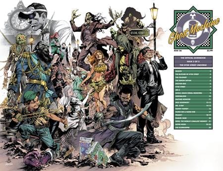 Image Comics Ghost Machine The Official Guidebook #5 (of 5) Cover C Ivan Reis & Danny Miki Wraparound Variant
