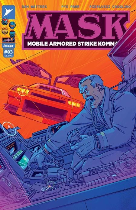 Image Comics M.A.S.K. # 3 Cover A Pye Parr