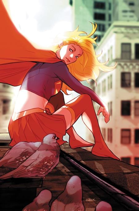 DC Comics, Inc. Supergirl #17 Cover B Karl Kerschl Card Stock Variant