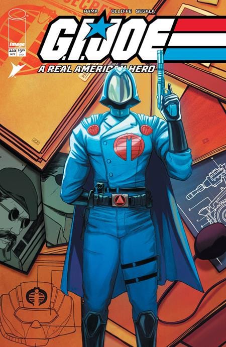 Image Comics GI Joe A Real American Hero #332 Cover C Nimit Malavia Secret Dossier Variant