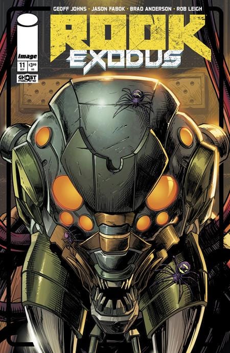 Image Comics Rook Exodus #11 Cover B Jason Fabok & Brad Anderson Variant