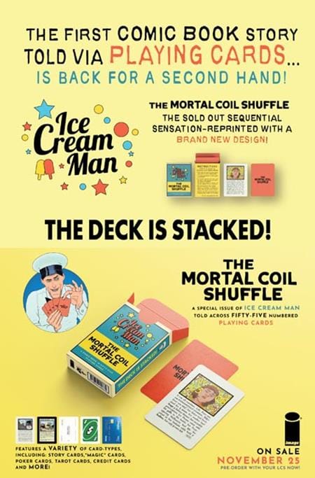 Ice Cream Man The Mortal Coil Shuffle Card (New Edition) (Mature)