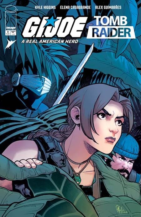 GI Joe A Real American Hero Tomb Raider #2 (of 5) Cover A Elena Casagrande & Alex Guimaraes