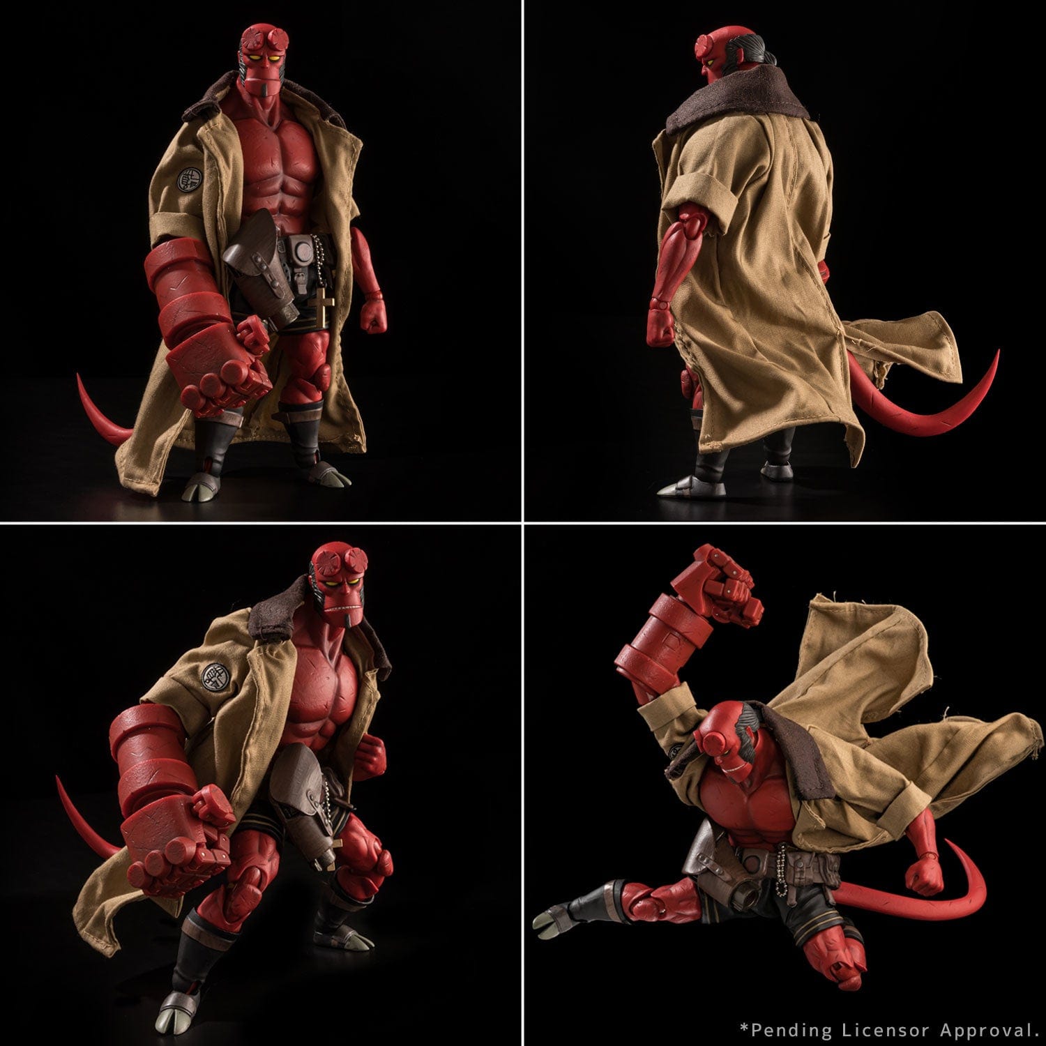 1000toys Hellboy 30th Anniversary Hellboy 1/12 Scale Action Figure