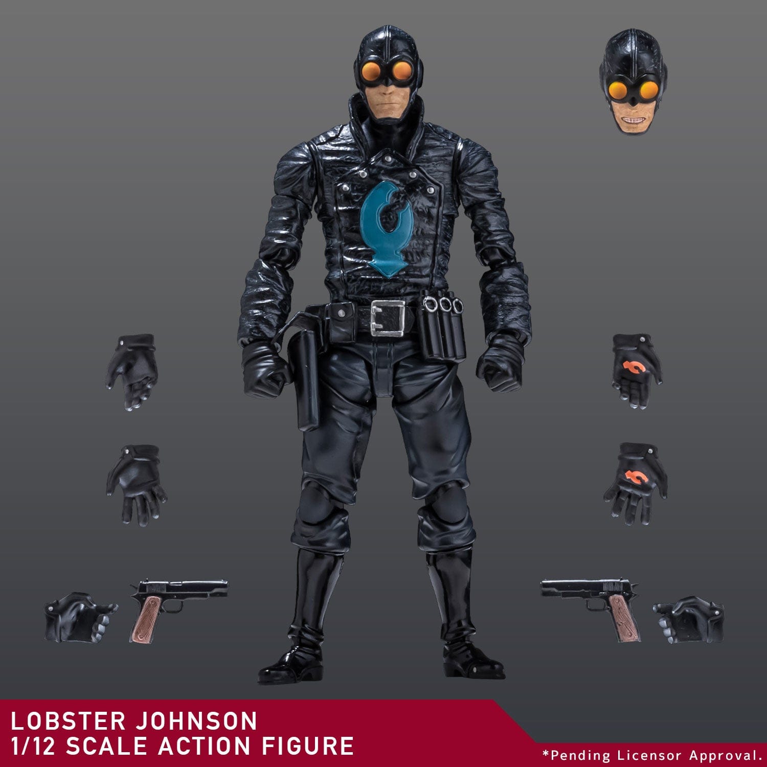 1000toys Hellboy Lobster Johnson 1/12 Scale Action Figure