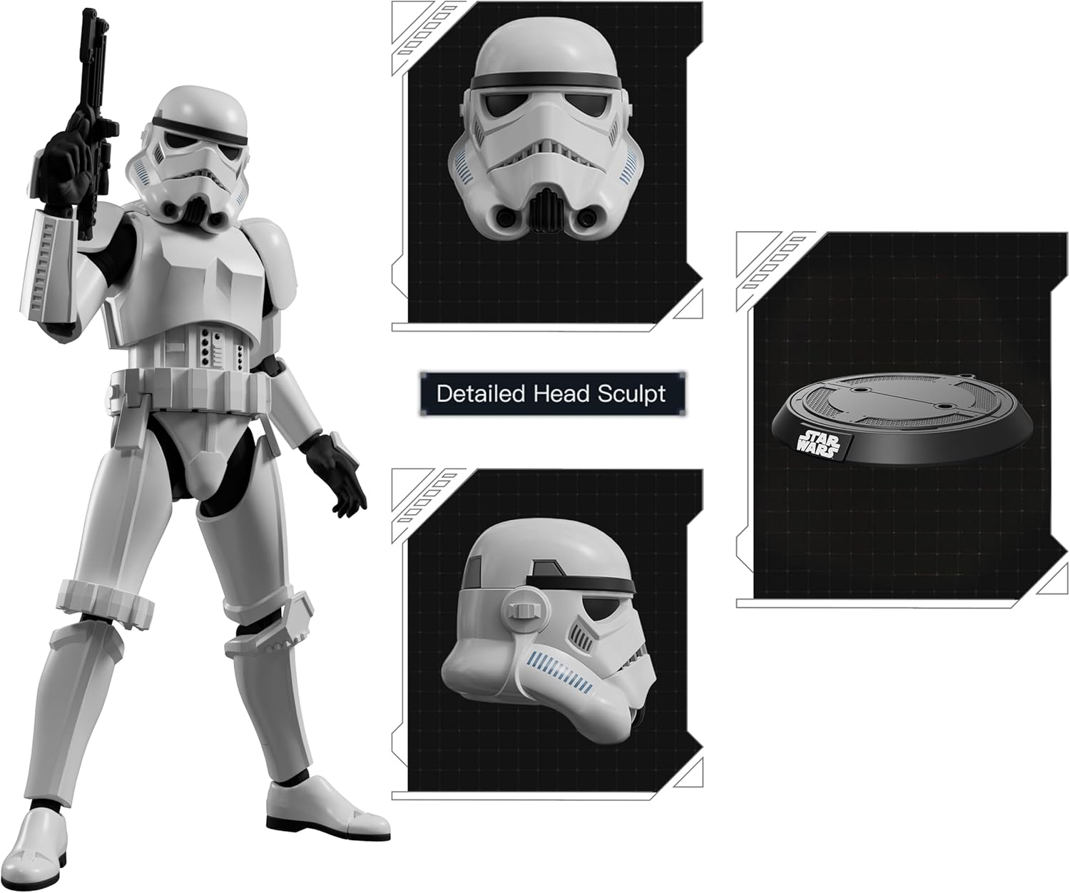 Star Wars The Empire Strikes Back Champion Class 02 Stormtrooper Model Kit Case Of 6