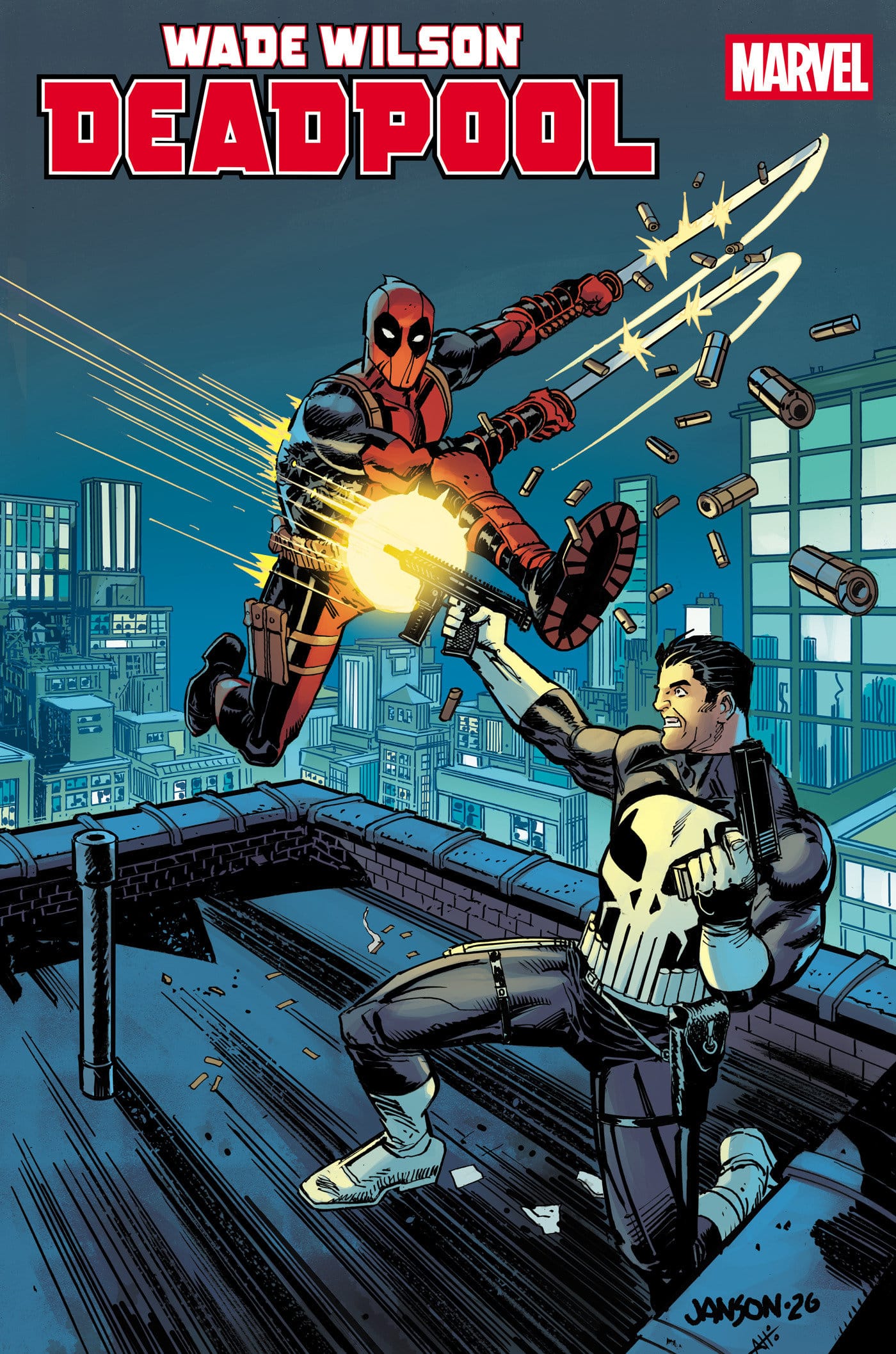 Wade Wilson: Deadpool #9 Klaus Janson Variant 