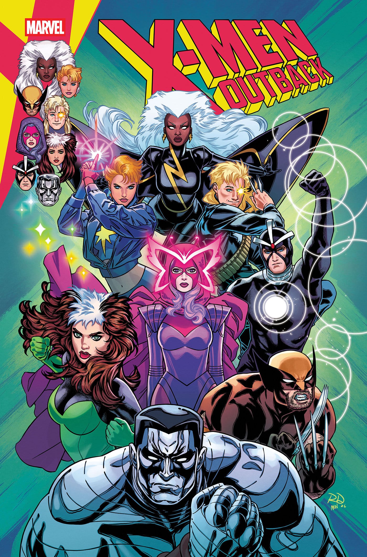X-Men: Outback #5 Main Cover Russell Dauterman
