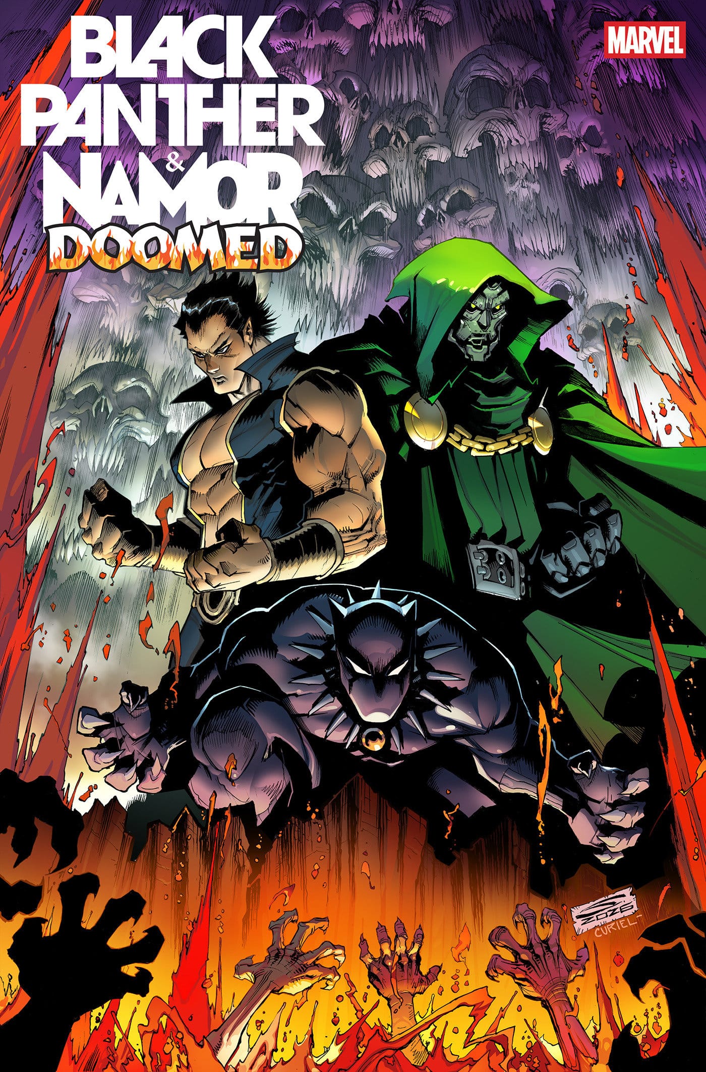 Black Panther/Namor: Doomed #3 Gerardo Sandoval Variant