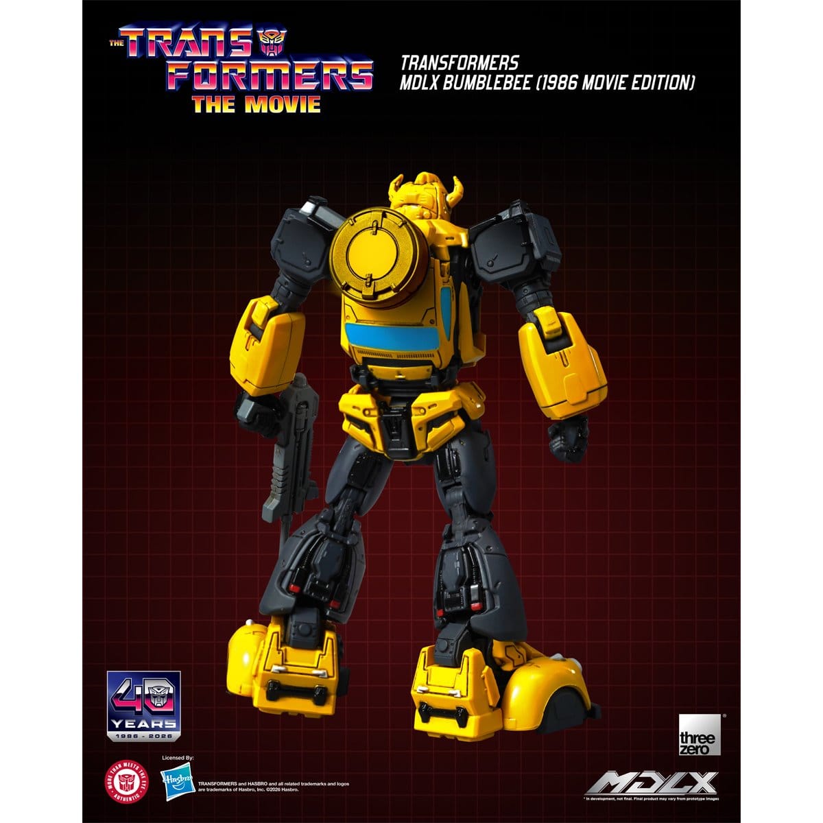 Threezero Transformers MDLX Bumblebee (1986 Movie Version) Action Figure