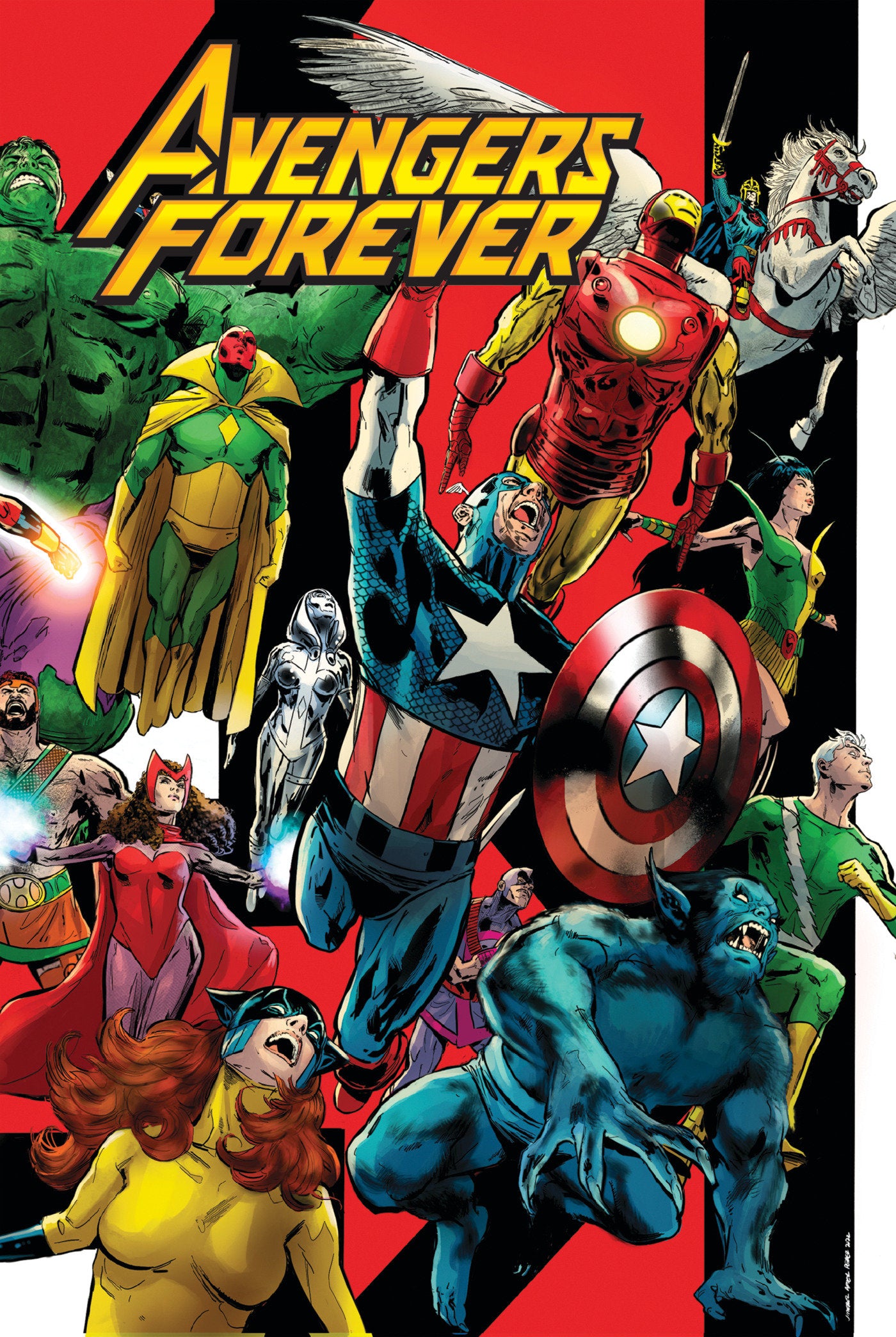 Avengers Forever By Jason Aaron Omnibus Phil Jimenez Cover (Direct Market Edition)