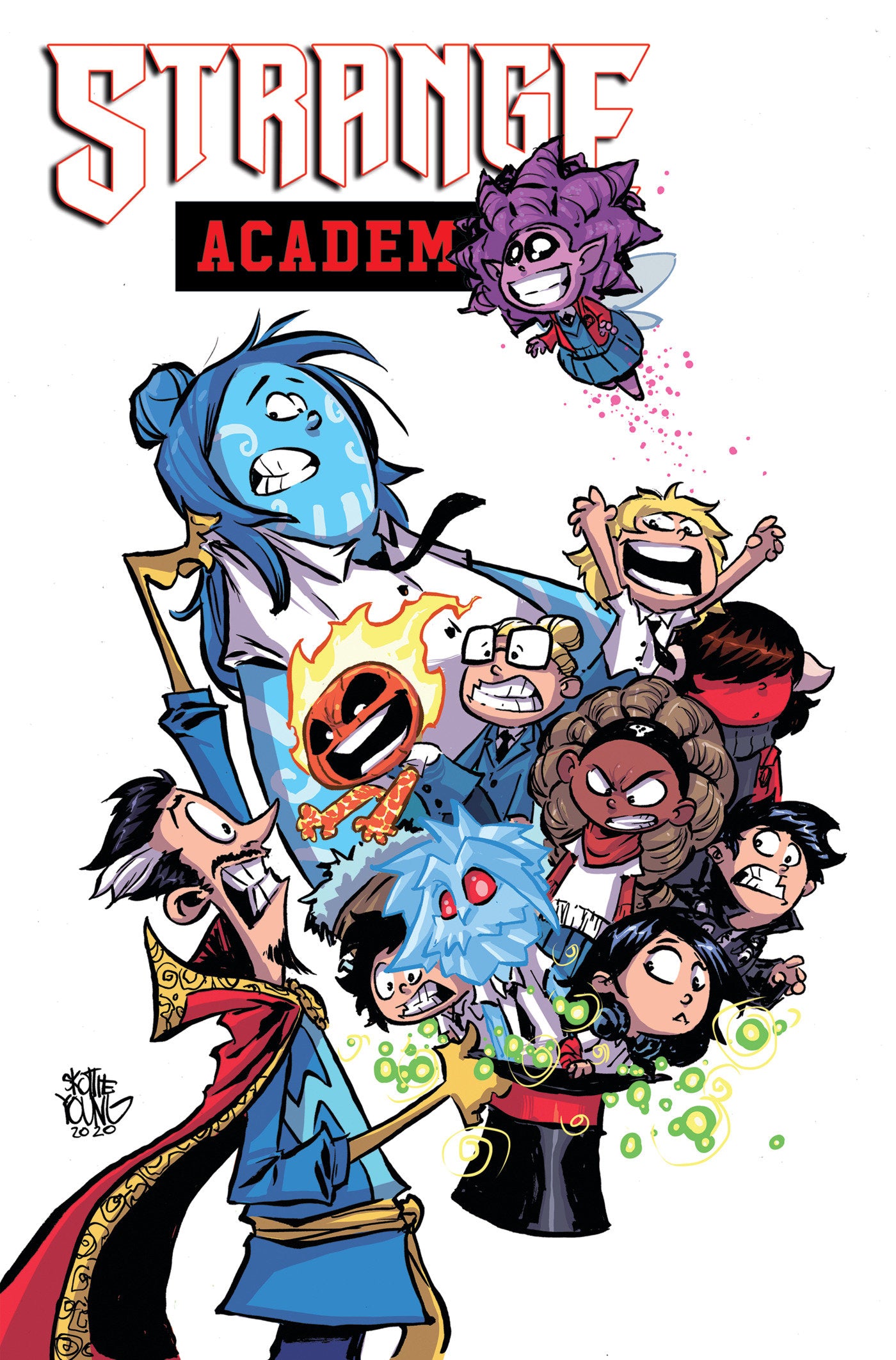 Strange Academy Omnibus Skottie Young Cover (Direct Market Edition)
