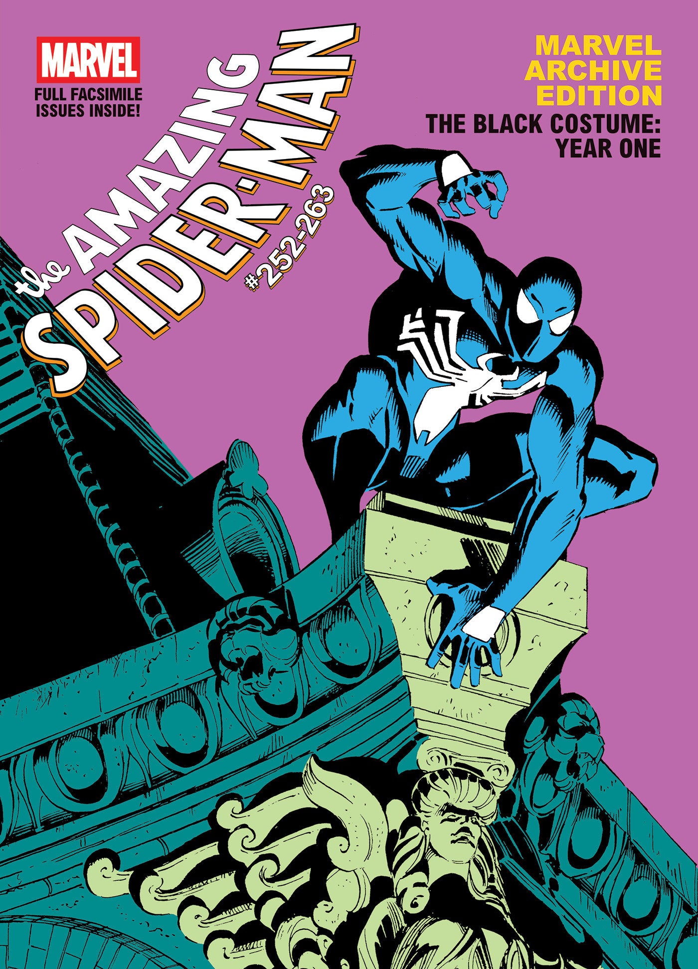 Marvel Archive Edition: Amazing Spider-Man - The Black Costume: Year One Gallery Edition Ron Frenz Original Collection Cover (Direct Market Edition)