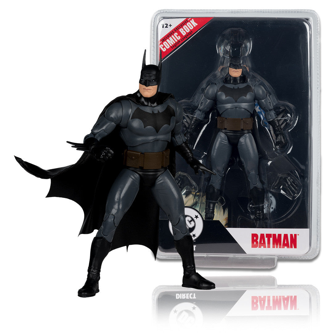 DC Page Punchers Justice Batman 7-inch Action Figure with Comic Book
