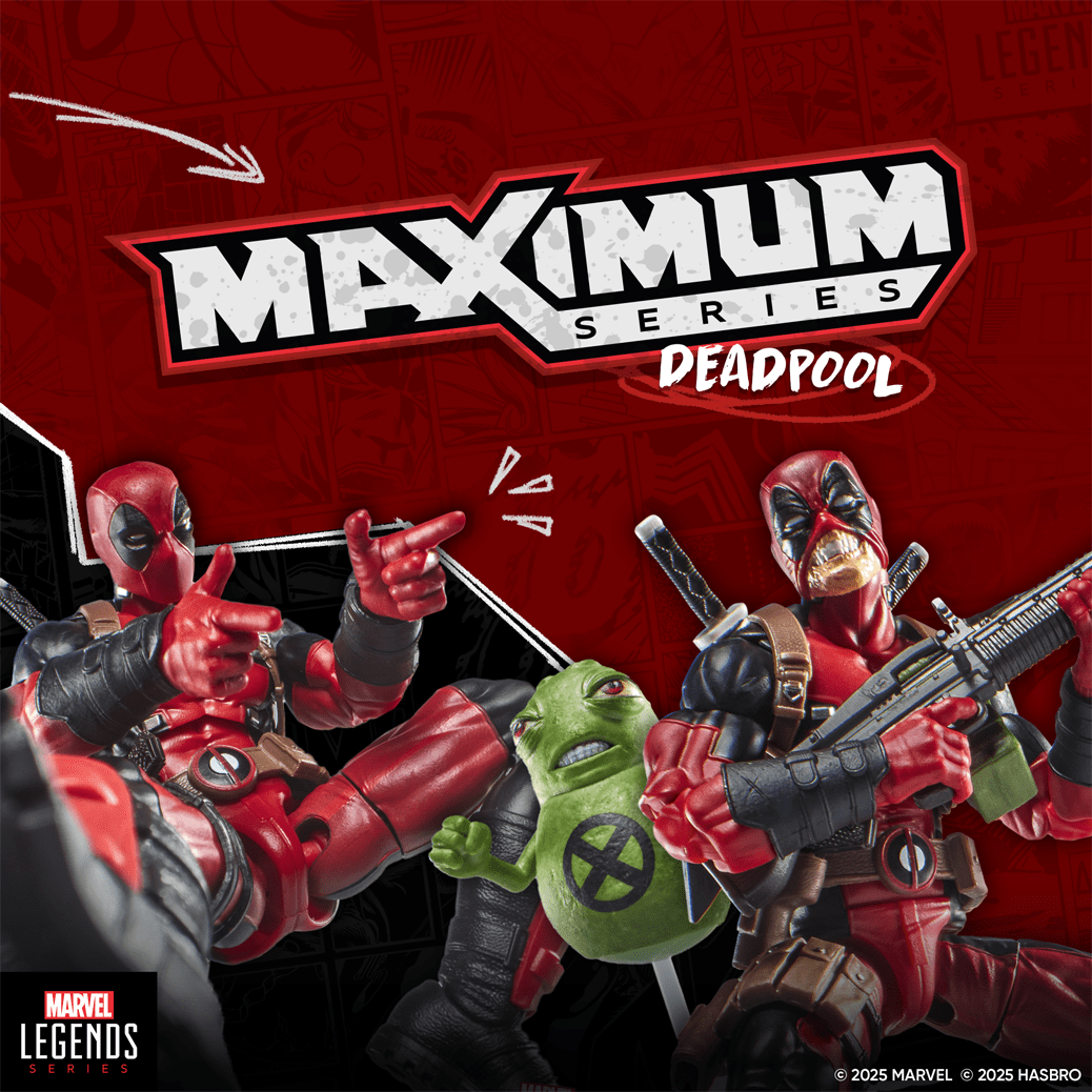 Hasbro Marvel Legends Maximum Series Deadpool Action Figure