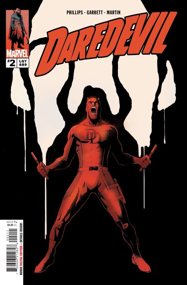 Daredevil #2 Main Cover Lee Garbett