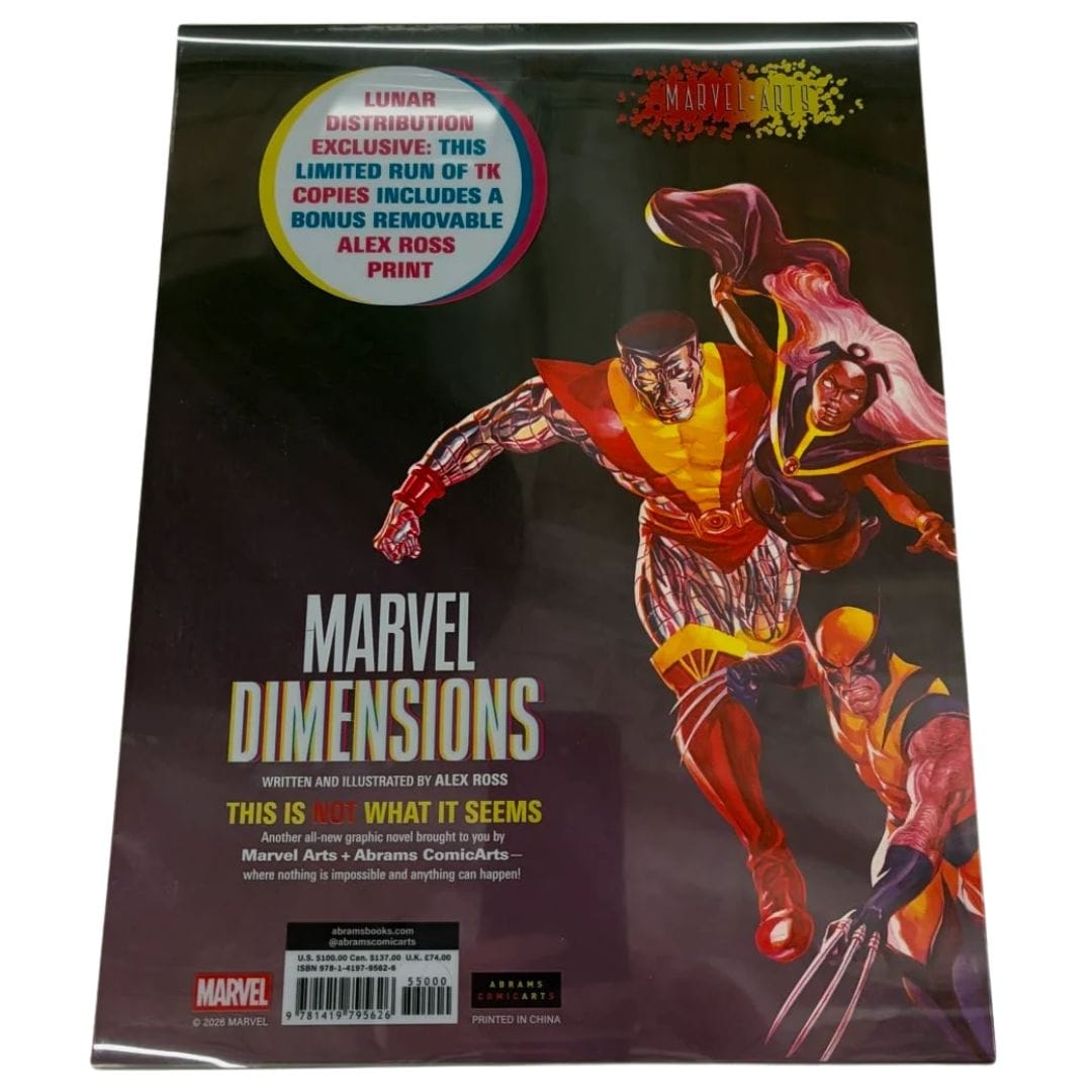 Abrams ComicArts Marvel Dimensions Hardcover Lunar Exclusive Edition
