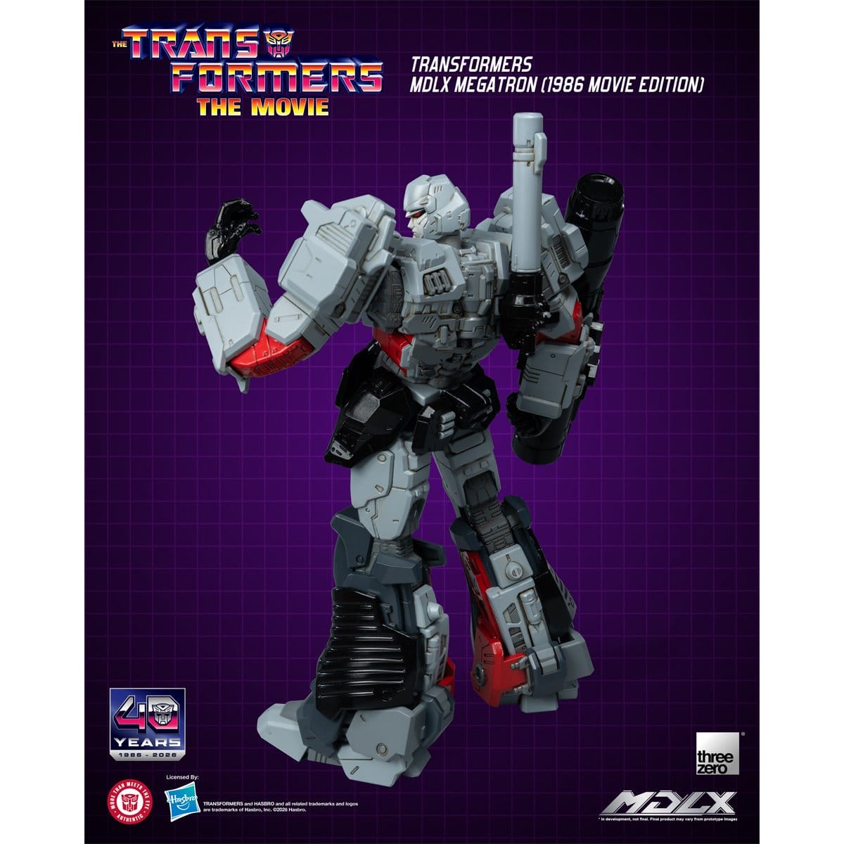 Threezero Transformers MDLX Megatron (1986 Movie Version) Action Figure