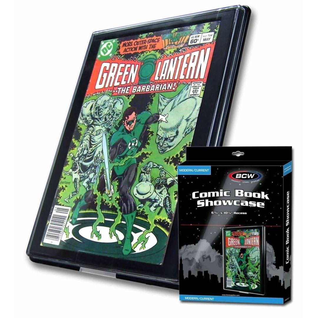 BCW Supplies Comic Book Showcase Framed Hanging Display Case (Current Size)