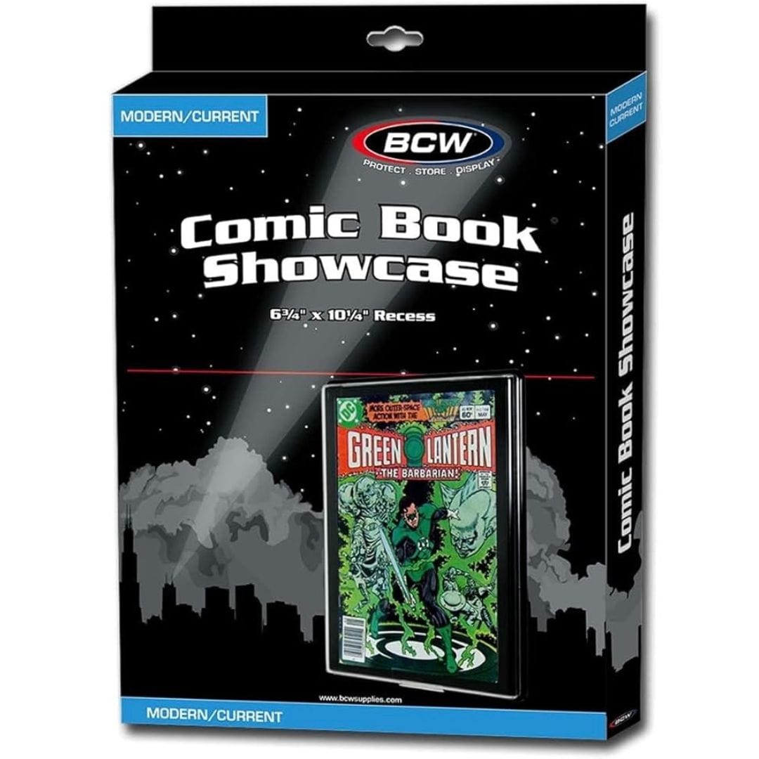 BCW Supplies Comic Book Showcase Framed Hanging Display Case (Current Size)