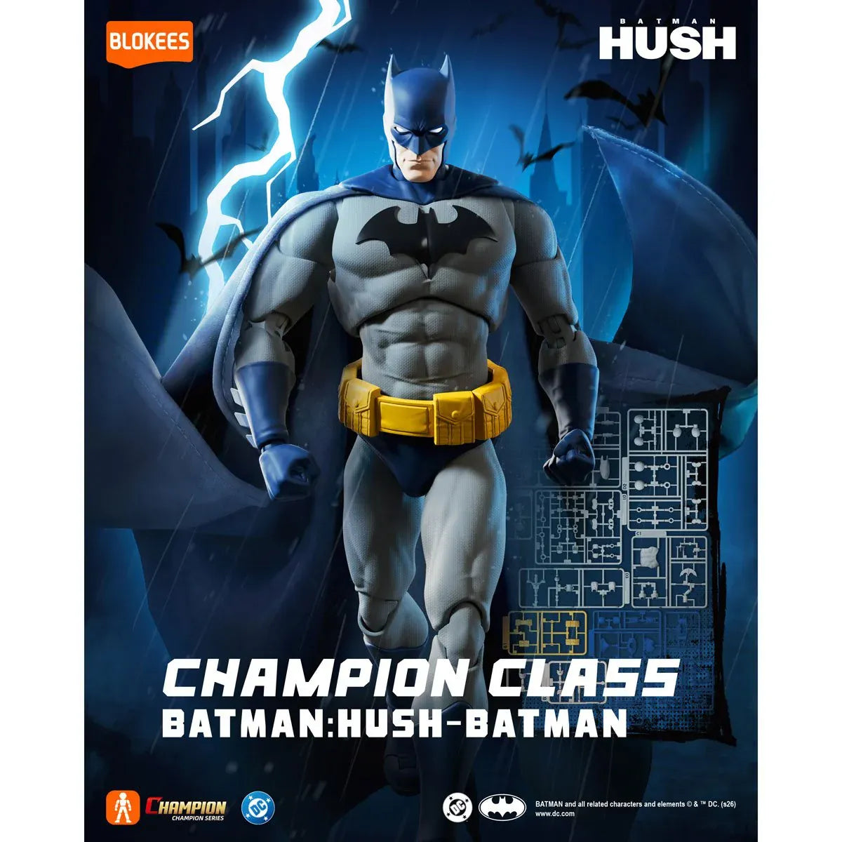 Blokees DC Champion Class 05 Batman: Hush Batman Model Kit