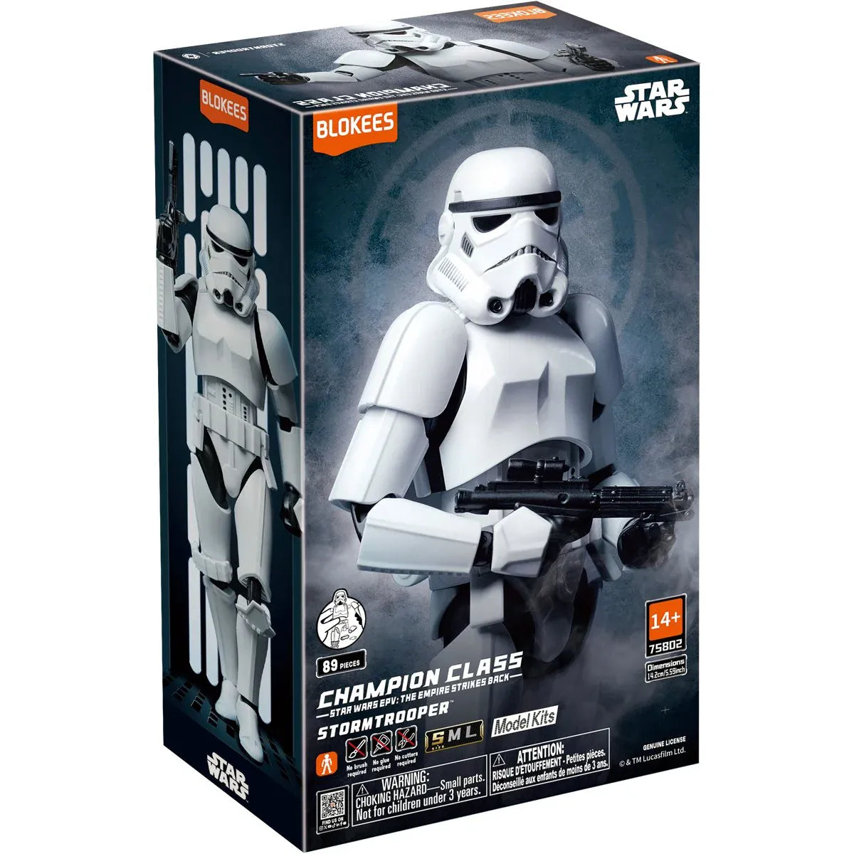 Blokees Star Wars The Empire Strikes Back Champion Class 02 Stormtrooper Model Kit