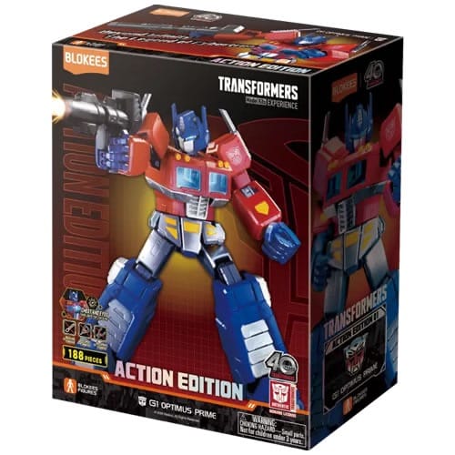 Blokees Transformers Action Edition G1 Optimus Prime Model Kit