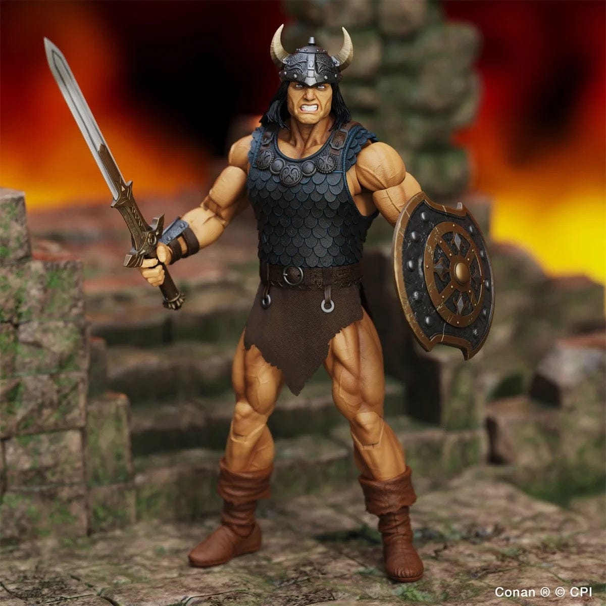 Boss Fight Studio Epic H.A.C.K.S. Conan the Barbarian Conan: Reaver of the Black Coast Action Figure