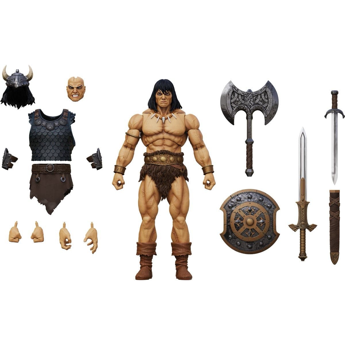 Boss Fight Studio Epic H.A.C.K.S. Conan the Barbarian Conan: Reaver of the Black Coast Action Figure