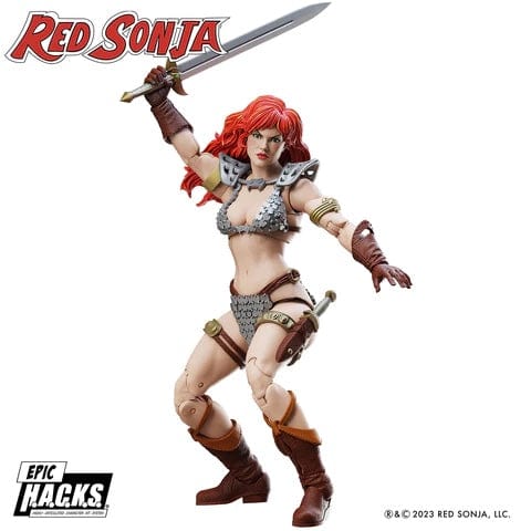 Boss Fight Studio Epic H.A.C.K.S. Red Sonja Action Figure