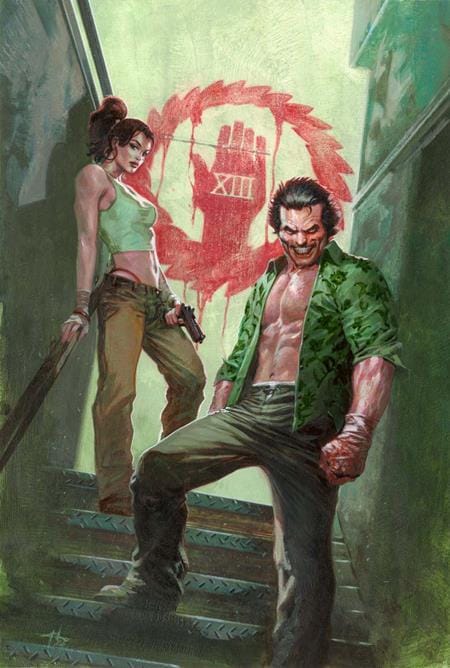 DC Comics, Inc. 100 Bullets The US of ANGER #6 (of 8) Cover B Gabriele Dell Otto Card Stock Variant (Mature)
