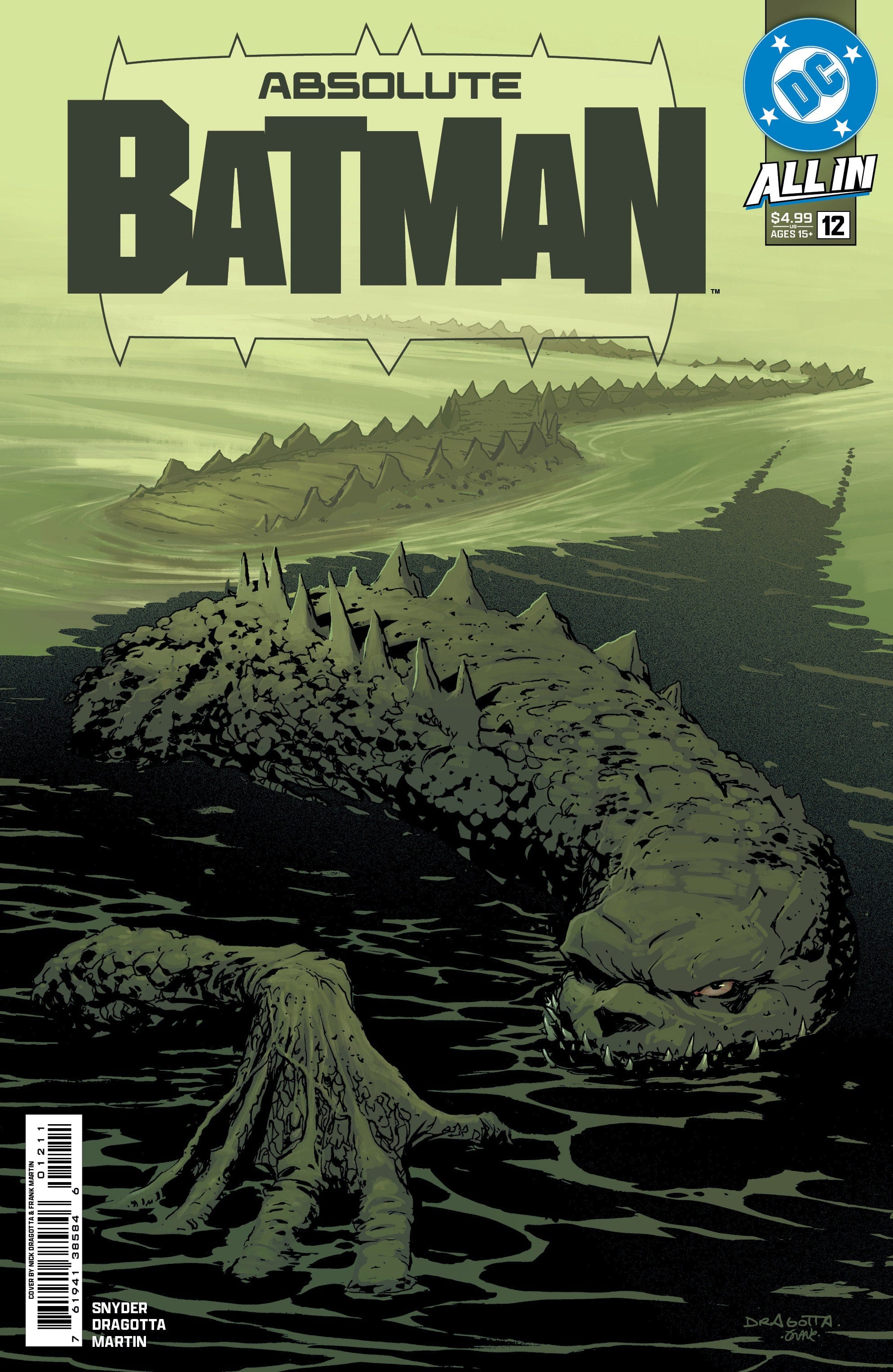 DC Comics, Inc. Absolute Batman #12 Cover A Nick Dragotta