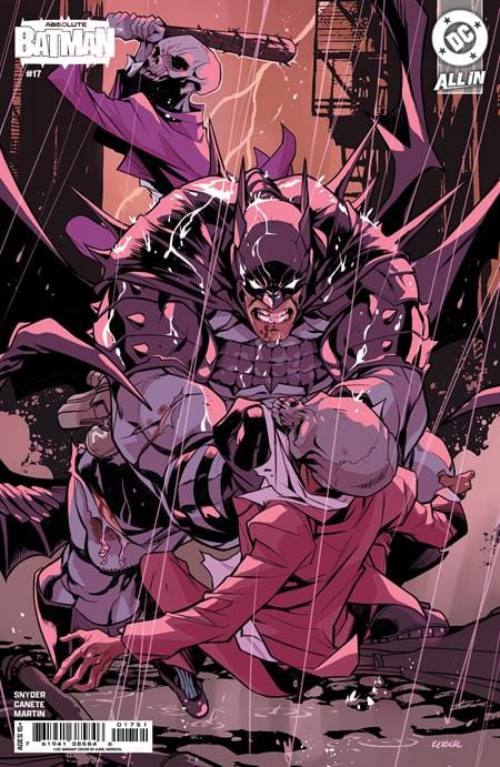 DC Comics, Inc. Absolute Batman #17 Cover E Incentive 1:25 Karl Kerschl Card Stock Variant