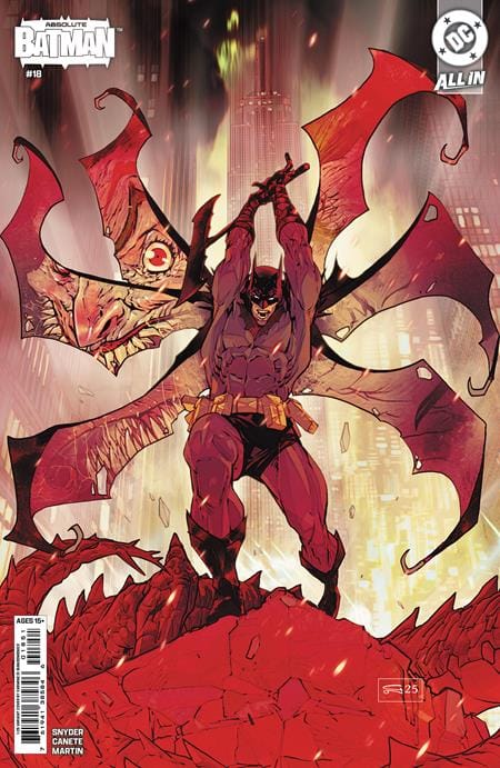 DC Comics, Inc. Absolute Batman #18 Cover E Incentive 1:25 Carmine Di Giandomenico Card Stock Variant