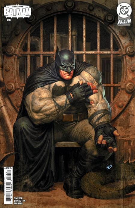 DC Comics, Inc. Absolute Batman #19 Cover E Incentive 1:25 Ariel Olivetti Card Stock Variant