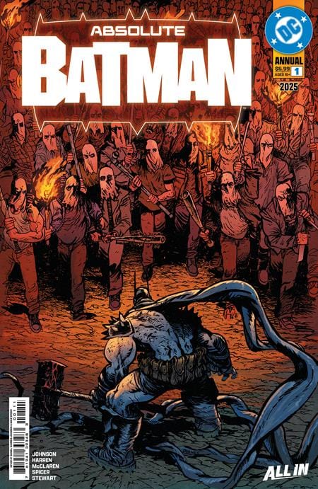DC Comics, Inc. Absolute Batman 2025 Annual #1 Cover A Daniel Warren Johnson