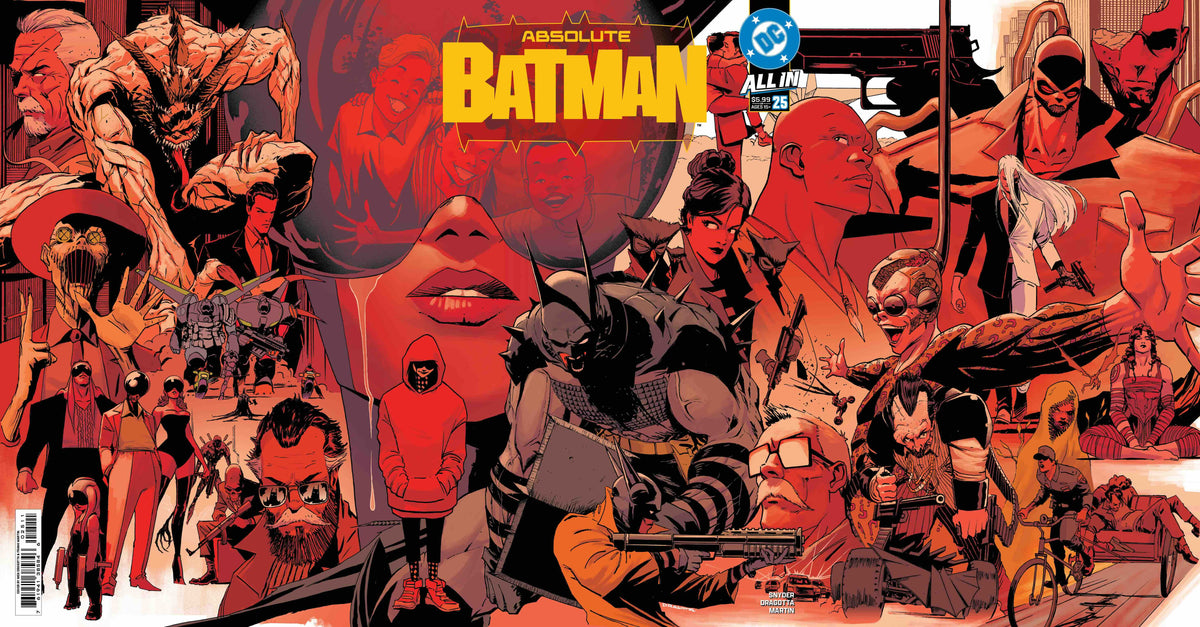 DC Comics, Inc. Absolute Batman #25 Cover A Nick Dragotta Gatefold Triptych