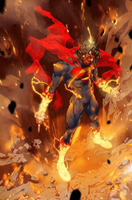 DC Comics, Inc. Absolute Superman #14 Cover B Gerald Parel Card Stock Variant