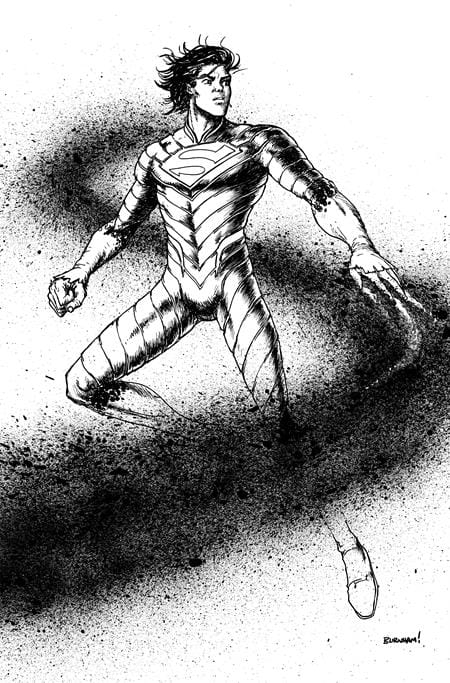 DC Comics, Inc. Absolute Superman #18 Cover D Chris Burnham Card Stock Variant