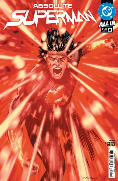 DC Comics, Inc. Absolute Superman #4 Cover A Rafa Sandoval First Printing