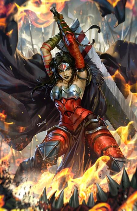 DC Comics, Inc. Absolute Wonder Woman #14 Cover B Derrick Chew Card Stock Variant