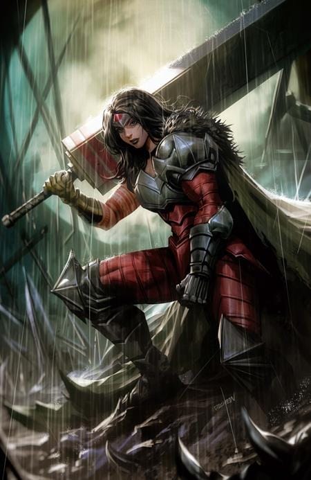 DC Comics, Inc. Absolute Wonder Woman #16 Cover B Derrick Chew Card Stock Variant