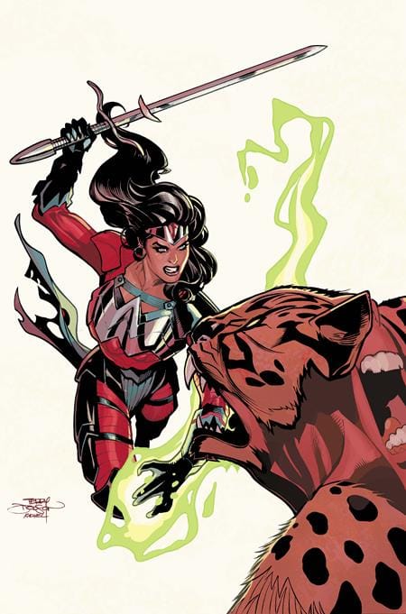 DC Comics, Inc. Absolute Wonder Woman #27 Cover B Terry Dodson & Rachel Dodson Card Stock Variant